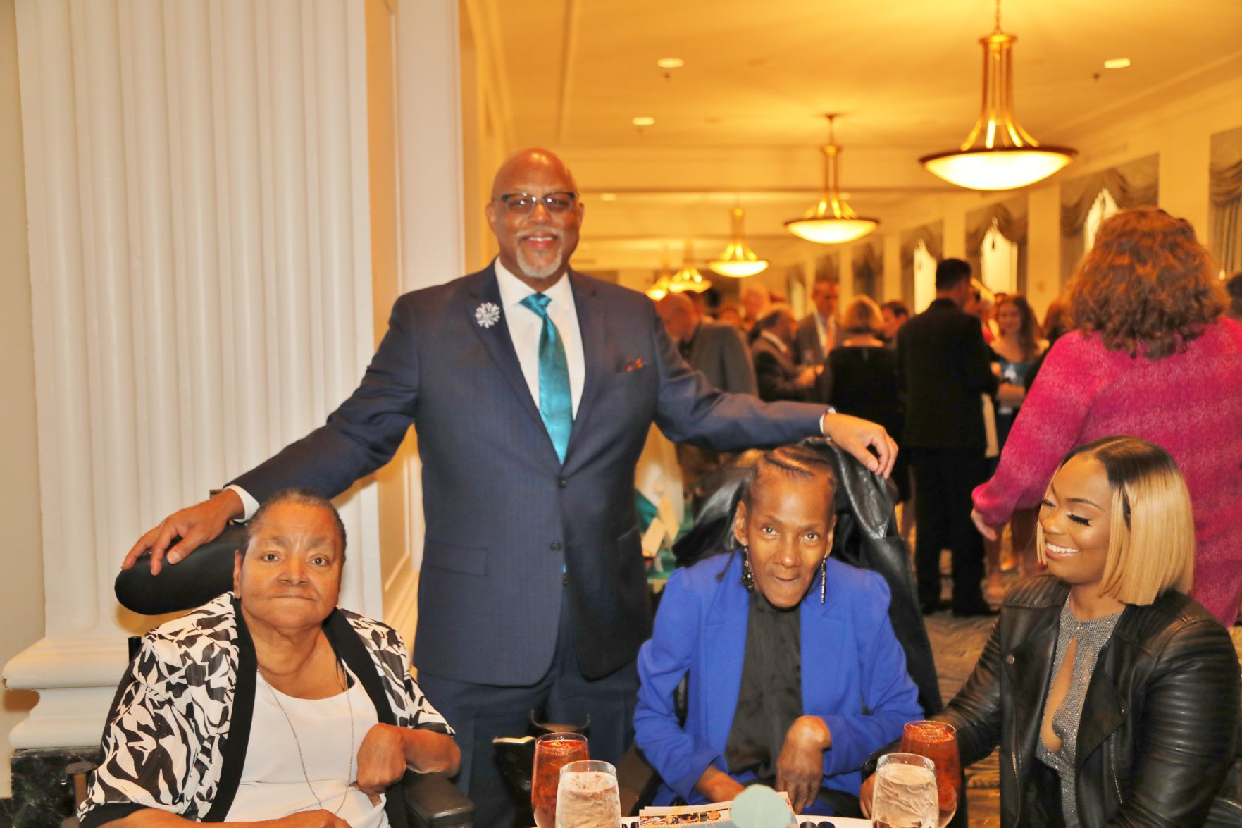 Carol, Brian Murphy, Yvonne, Brittney